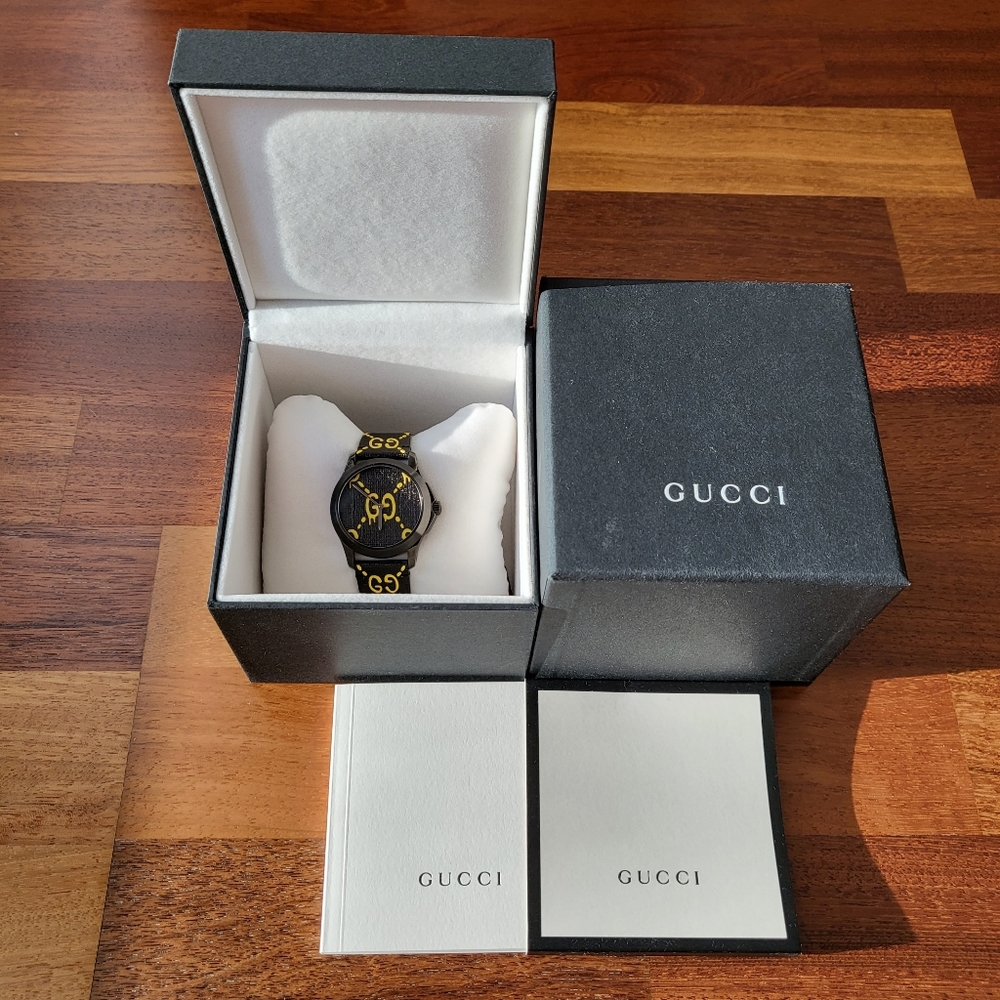 Authentic Gucci Fashion GG Ghost Watch